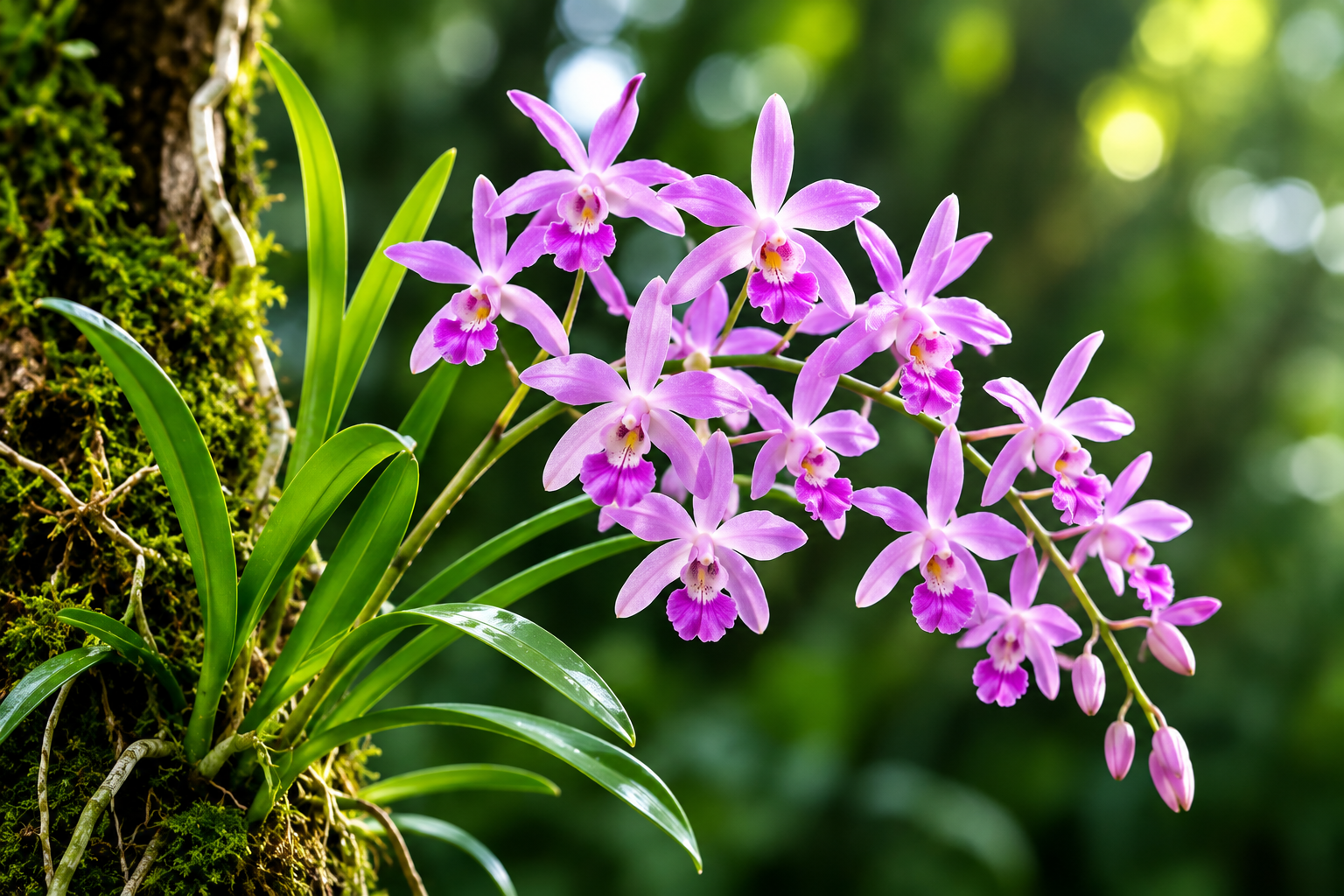 Orchids in Their Natural Habitat