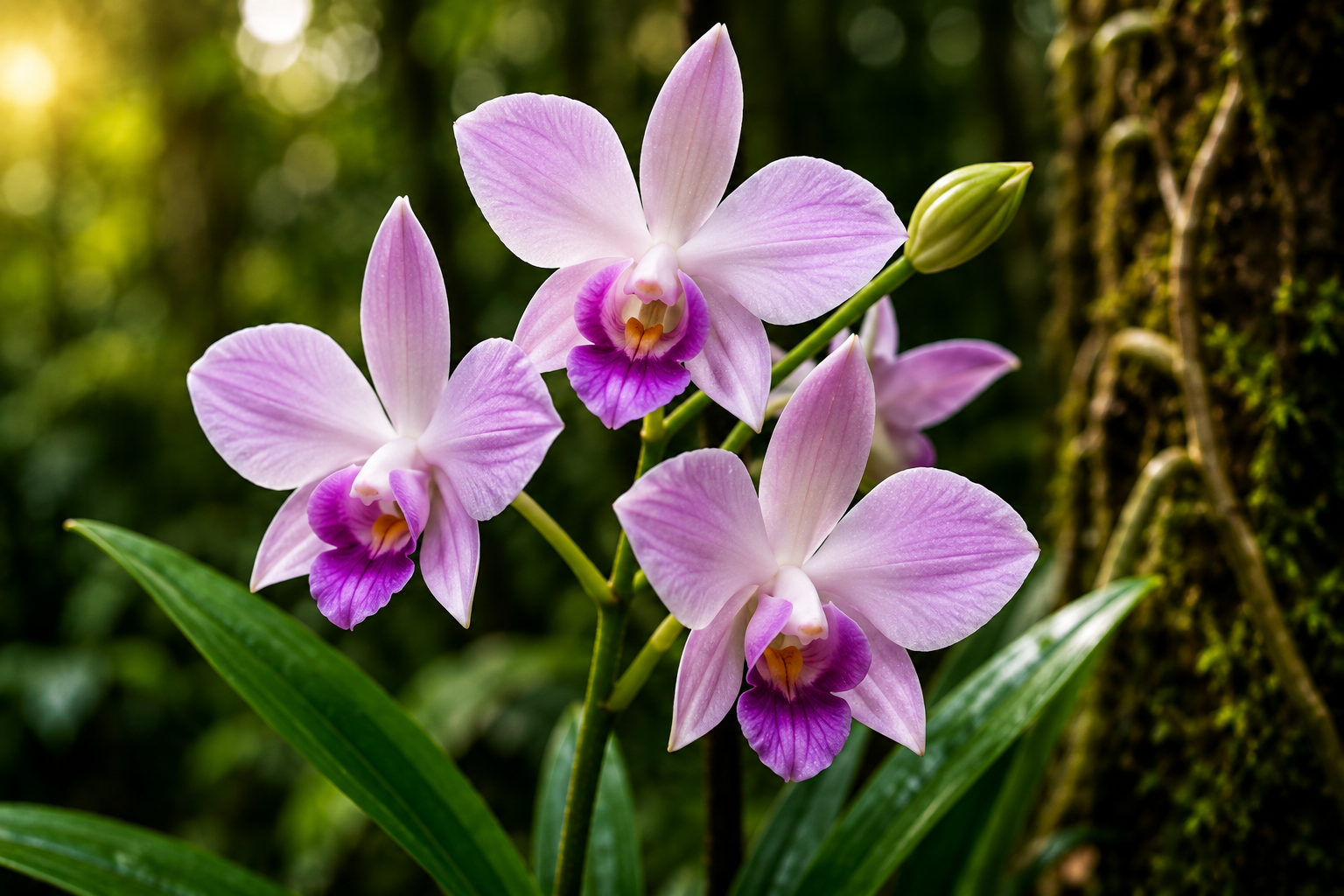 Wild Orchid Bloom